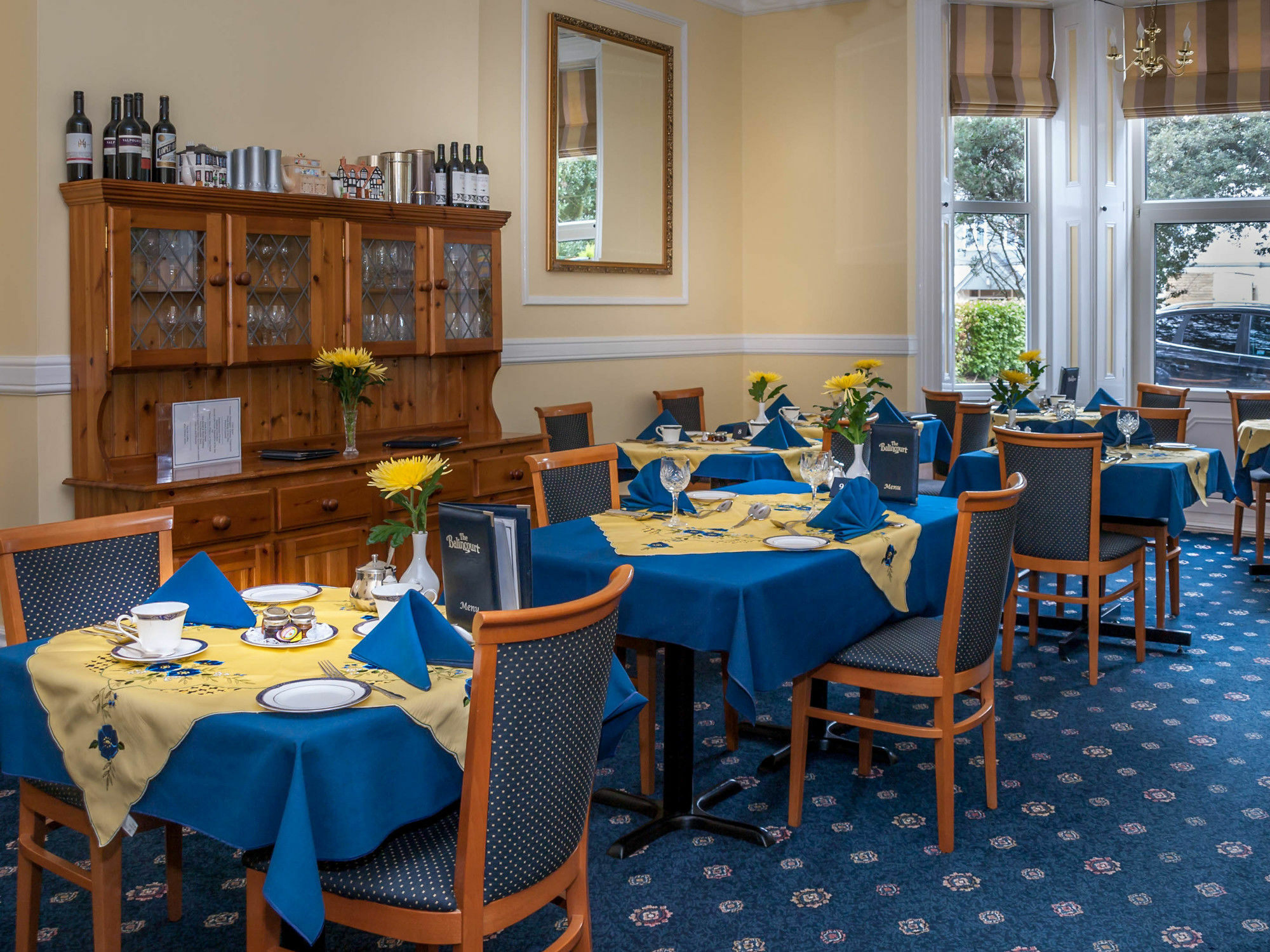 Balincourt Hotel Bournemouth Bagian luar foto Dining room